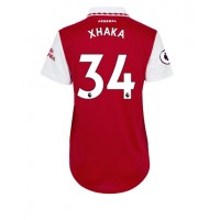 Arsenal Granit Xhaka #34 Fotballklær Hjemmedrakt Dame 2022-23 Kortermet